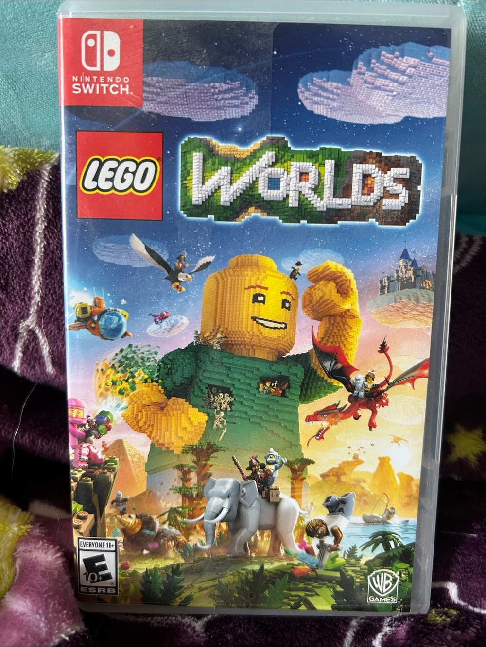 Lego Worlds Nintendo Switch Game - Green, Yellow